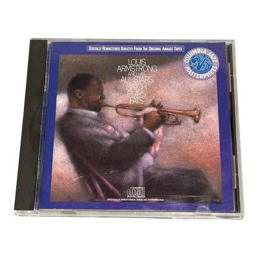 Louis Armstrong CD Satch Plays Fats Jazz Masterpieces 1986 Remastered Album Colu